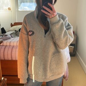 Women’s Quiksilver Fleece quarter zip - size medium